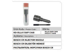 DLLA156P1368 Injector Nozzle 0433171848